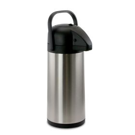 MegaChef 3.17 Quart Stainless Steel Airpot Hot Water Dispenser for Coffee and Tea