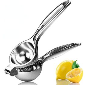 Lemon Squeezer, Lemon Juicer, Citrus Juicer Handheld, Stainless Steel Juicer Hand Press, Lime Squeezer Bar Tool