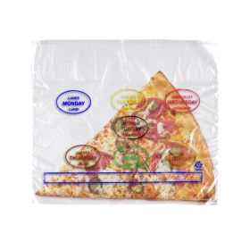 Pack of 1000 Portion Control Bags 10 x 8.5 Ultra Thin Design 0.50 mil Saddle Pack Bags 10 x 8 1/2. Lip and flip Type polyethylene Bags for Packing and
