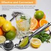 Lemon Squeezer, Lemon Juicer, Citrus Juicer Handheld, Stainless Steel Juicer Hand Press, Lime Squeezer Bar Tool