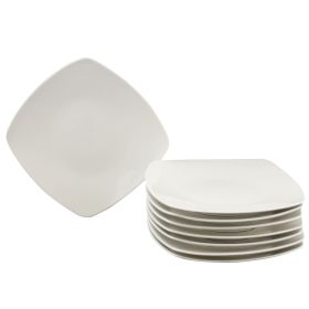Gibson Simplicity Buffetware 8 Piece Dessert Plate