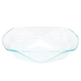 Soho Lounge Carnegie Hill 14 inch x 12 Inch x 2.8 Inch Tempered Glass Baking Pan with Built-in Handles