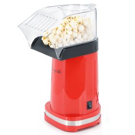 MegaChef Hot Air Popcorn Maker/Popper in Red